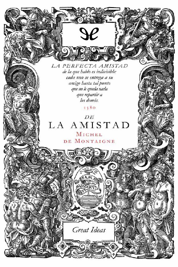 De la amistad
