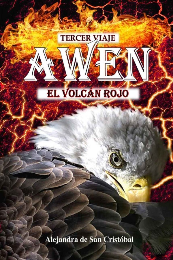 El volcán rojo