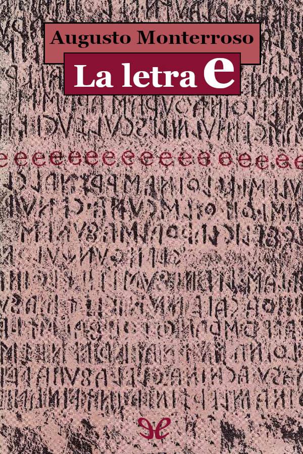 La letra e