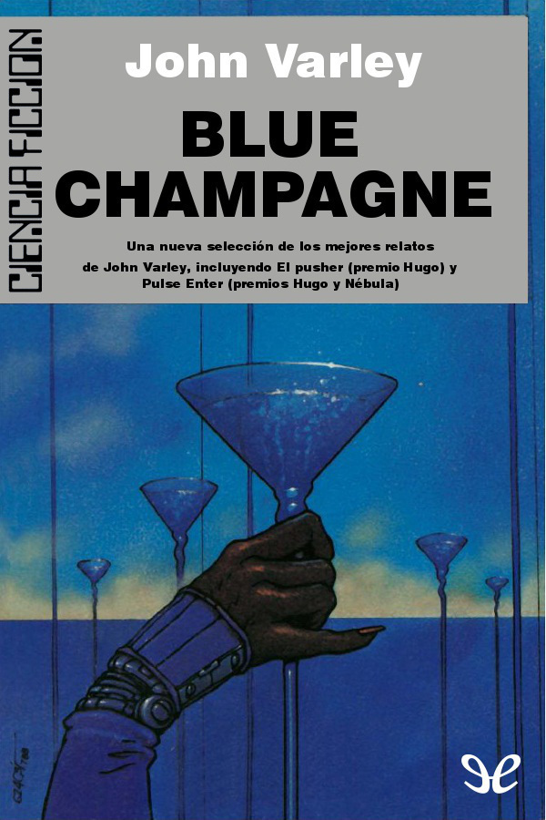 Blue champagne