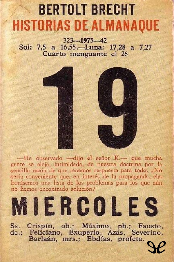 Historias de almanaque