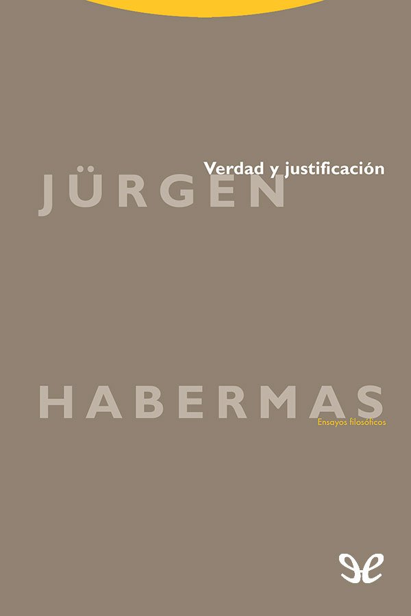 Verdad y justificación