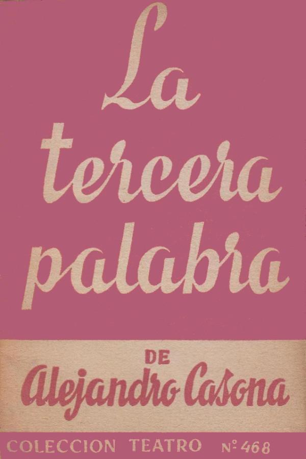 La tercera palabra