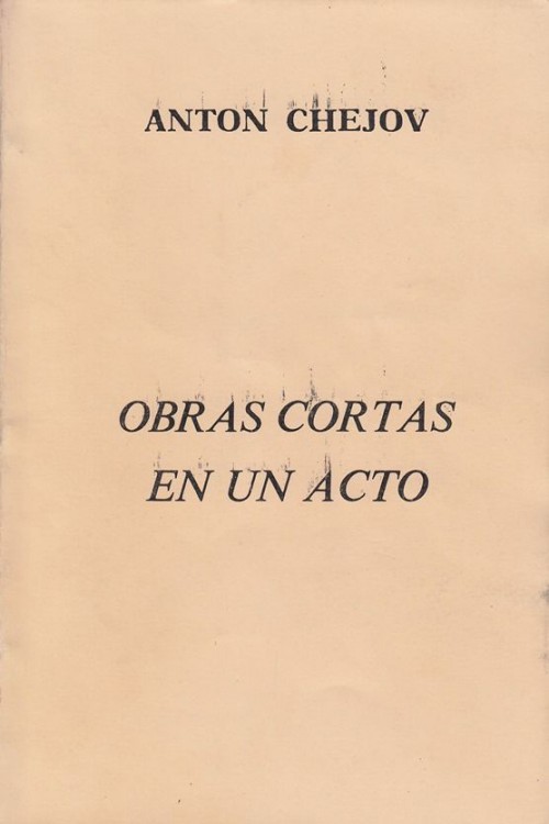 Obras cortas en un acto