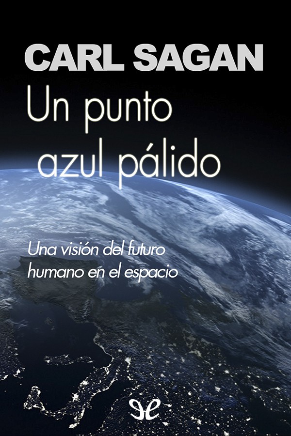 Un punto azul pálido
