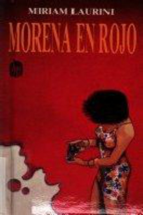 Morena en rojo